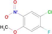 1-CHLORO-2-FLUORO-4-METHOXY-5-NITROBENZENE
