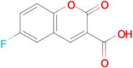 6-FLUORO-2-OXO-2H-CHROMENE-3-CARBOXYLIC ACID