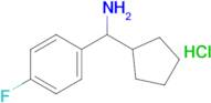 CYCLOPENTYL(4-FLUOROPHENYL)METHANAMINE HCL