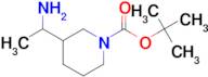 TERT-BUTYL 3-(1-AMINOETHYL)PIPERIDINE-1-CARBOXYLATE