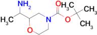 TERT-BUTYL 2-(1-AMINOETHYL)MORPHOLINE-4-CARBOXYLATE