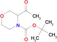 TERT-BUTYL 3-ACETYLMORPHOLINE-4-CARBOXYLATE