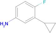 3-CYCLOPROPYL-4-FLUOROANILINE