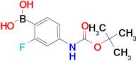 (4-((TERT-BUTOXYCARBONYL)AMINO)-2-FLUOROPHENYL)BORONIC ACID