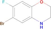 6-BROMO-7-FLUORO-3,4-DIHYDRO-2H-BENZO[B][1,4]OXAZINE
