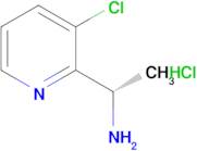 (S)-1-(3-CHLOROPYRIDIN-2-YL)ETHANAMINE HCL