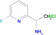 (S)-1-(6-FLUOROPYRIDIN-2-YL)ETHANAMINE HCL