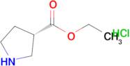 (S)-ETHYL PYRROLIDINE-3-CARBOXYLATE HCL