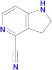 2,3-DIHYDRO-1H-PYRROLO[3,2-C]PYRIDINE-4-CARBONITRILE