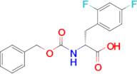 (R)-2-(((BENZYLOXY)CARBONYL)AMINO)-3-(2,4-DIFLUOROPHENYL)PROPANOIC ACID