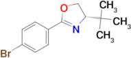 (S)-2-(4-BROMOPHENYL)-4-(TERT-BUTYL)-4,5-DIHYDROOXAZOLE