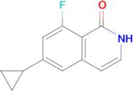 6-CYCLOPROPYL-8-FLUOROISOQUINOLIN-1(2H)-ONE
