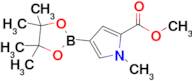 (5-(METHOXYCARBONYL)-1-METHYL-1H-PYRROL-3-YL)BORONIC ACID PINACOL ESTER