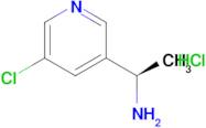 (R)-1-(5-CHLOROPYRIDIN-3-YL)ETHANAMINE HCL