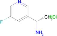 (S)-1-(5-FLUOROPYRIDIN-3-YL)ETHANAMINE HCL