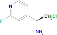 (R)-1-(2-FLUOROPYRIDIN-4-YL)ETHANAMINE HCL