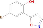 4-Bromo-2-(isoxazol-5-yl)phenol