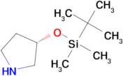 (S)-3-(tert-Butyldimethylsilyloxy) pyrrolidine
