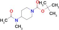 TERT-BUTYL 4-(N-METHYLACETAMIDO) PIPERIDINE-1-CARBOXYLATE