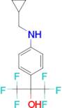 2-(4-(CYCLOPROPYLMETHYLAMINO)PHENYL)-1,1,1,3,3,3-HEXAFLUOROPROPAN-2-OL