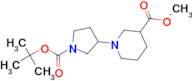 METHYL 1-(1-(TERT-BUTOXYCARBONYL) PYRROLIDIN-3-YL)PIPERIDINE-3-CARBOXYLATE