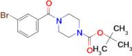 TERT-BUTYL 4-(3-BROMOBENZOYL)PIPERAZINE-1-CARBOXYLATE