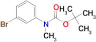 TERT-BUTYL 3-BROMOPHENYL(METHYL)CARBAMATE