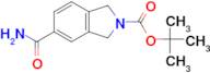 TERT-BUTYL 5-CARBAMOYLISOINDOLINE-2-CARBOXYLATE