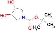 (3R,4R)-TERT-BUTYL 3,4-DIHYDROXYPYRROLIDINE-1-CARBOXYLATE