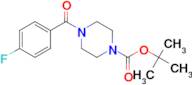 TERT-BUTYL 4-(4-FLUOROBENZOYL)PIPERAZINE-1-CARBOXYLATE
