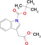 TERT-BUTYL 3-((METHOXYCARBONYL)METHYL)-1H-INDOLE-1-CARBOXYLATE