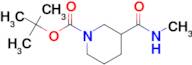 TERT-BUTYL 3-(METHYLCARBAMOYL)PIPERIDINE-1-CARBOXYLATE