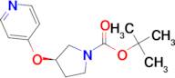 (R)-TERT-BUTYL 3-(PYRIDIN-4-YLOXY)PYRROLIDINE-1-CARBOXYLATE