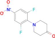 1-(2,6-DIFLUORO-4-NITROPHENYL)PIPERIDIN-4-ONE