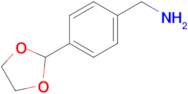 (4-(1,3-Dioxolan-2-yl)phenyl)methanamine