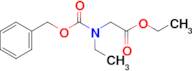 ETHYL 2-((BENZYLOXYCARBONYL)(ETHYL)AMINO)ACETATE