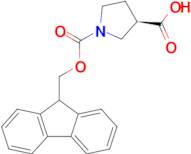 (R)-1-(((9H-FLUOREN-9-YL)METHOXY) CARBONYL)PYRROLIDINE-3-CARBOXYLIC ACID