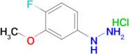 1-(4-FLUORO-3-METHOXYPHENYL)HYDRAZINE HCL