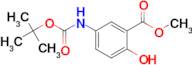 METHYL 5-(TERT-BUTOXYCARBONYLAMINO)-2-HYDROXYBENZOATE