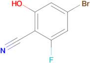 4-BROMO-2-FLUORO-6-HYDROXYBENZONITRILE