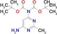 DI-TERT-BUTYL (6-AMINO-2-METHYLPYRIMIDIN-4-YL)CARBAMATE