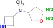 N-METHYL-N-(TETRAHYDROFURAN-3-YL)AZETIDIN-3-AMINE 2HCL