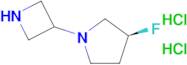(S)-1-(AZETIDIN-3-YL)-3-FLUOROPYRROLIDINE 2HCL