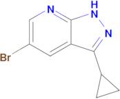 5-BROMO-3-CYCLOPROPYL-1H-PYRAZOLO[3,4-B]PYRIDINE