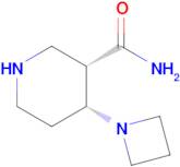 (3S,4R)-4-(AZETIDIN-1-YL)PIPERIDINE-3-CARBOXAMIDE BIS(2,2,2-TRIFLUOROACETATE)