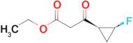 ETHYL CIS-3-(-2-FLUOROCYCLOPROPYL)-3-OXOPROPANOATE