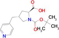 (2S,4R)-1-(TERT-BUTOXYCARBONYL)-4-(PYRIDIN-4-YLMETHYL)PYRROLIDINE-2-CARBOXYLIC ACID