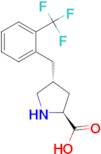 (2S,4R)-4-(2-(TRIFLUOROMETHYL)BENZYL)PYRROLIDINE-2-CARBOXYLIC ACID