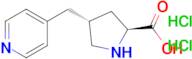 (2S,4R)-4-(PYRIDIN-4-YLMETHYL)PYRROLIDINE-2-CARBOXYLIC ACID 2HCL