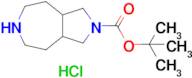 OCTAHYDRO-PYRROLO[3,4-D]AZEPINE-2-CARBOXYLIC ACID TERT-BUTYL ESTER HCL